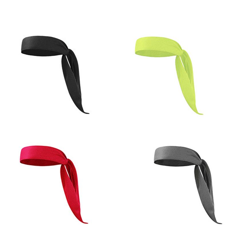 

Sports Head Tie Outdoor Headbands Sweatband Headband Sweat-Absorbing Headband Hairbands for Basketball Tennis Yoga Cycling, Black