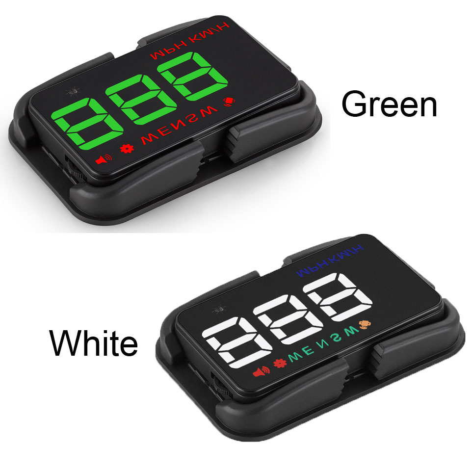 

Best Hud Head Up Display GPS Speedometer Projector Windshield Odometer Compass Over Speed Alarm With Car Adaptor