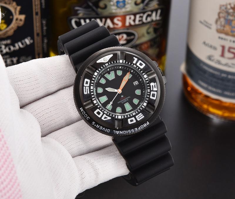 

2021 high quality Men Luxury Watches three stitches series Mens quartz Watch CITIZ brand clock Fashion Round shape Rubber strap Montre