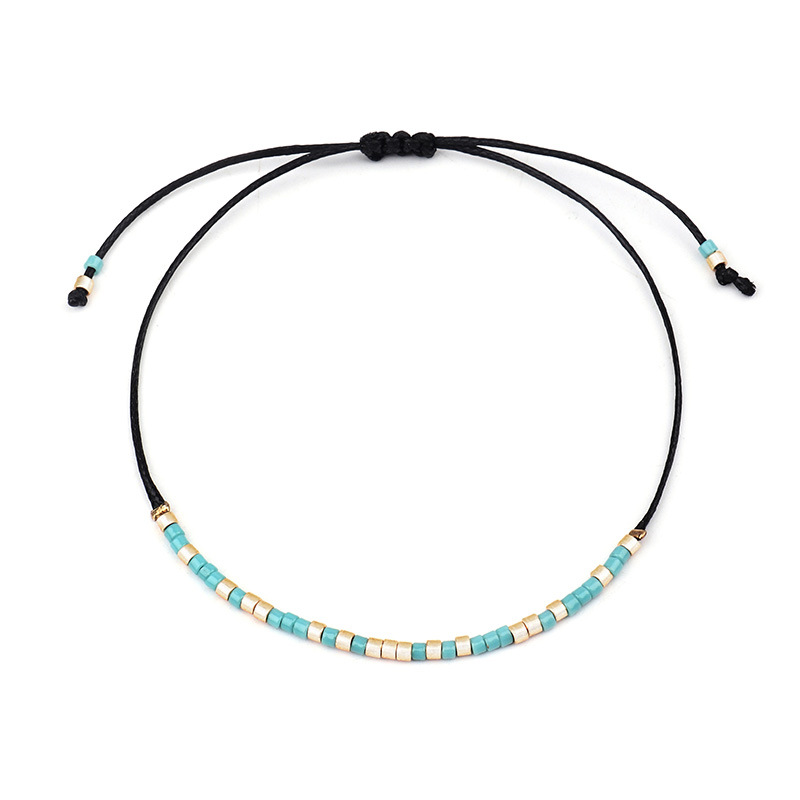 

New Fashion High Quality Sweat Colorful Seedbeads Strands Adjustable Bracelet for Wholesale
