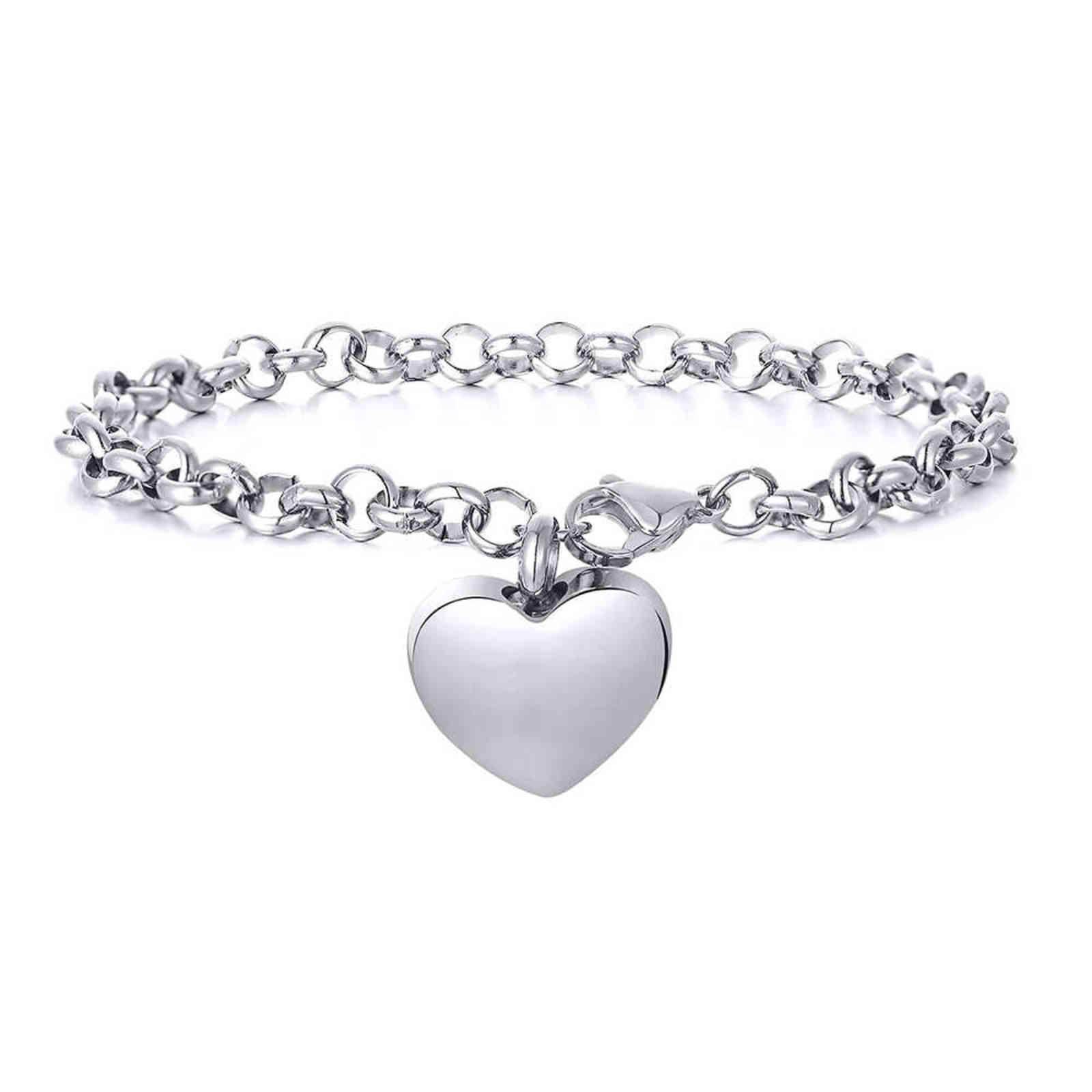 

Ash Urn Bracelet Stainless Steel Cremation Funeral Bangle for Ashes