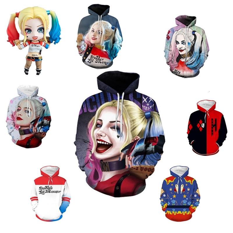 

2020 new Raptor team animation film and television sweater Cosplay Pullover 3D, Red