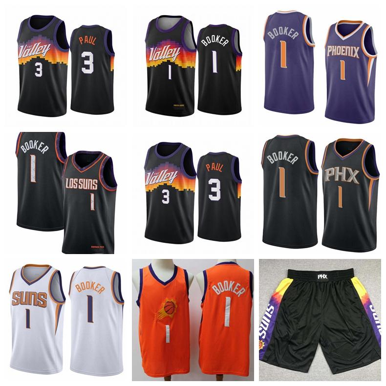 

basketball jersey Shorts Suns Devin Booker Chris Paul Key players swingmen jerseys