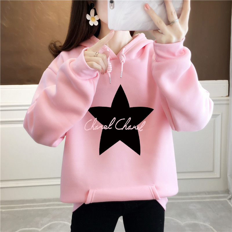 

2021 New Autumn Winter Casual Solid Color Pullovers Fashion Long Sleeve Fleece Sweatshirt Women Ko9n, 08