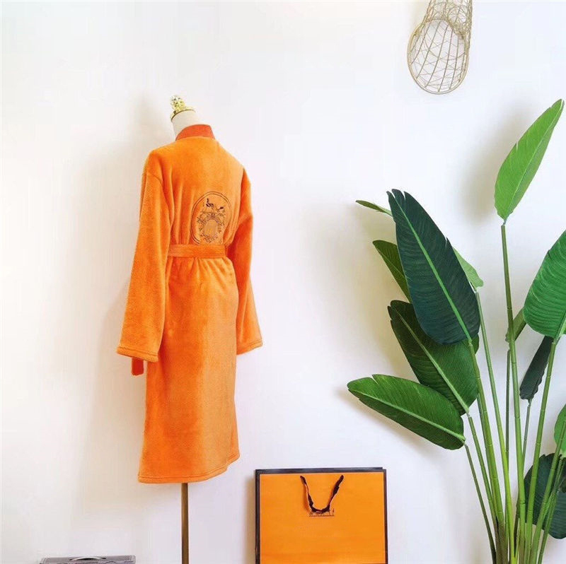 Bath Robe Couple's bathrobe pure cotton absorbent beauty salon hotel Comfortable Soft Odorless Latest fashion design-image-728942753