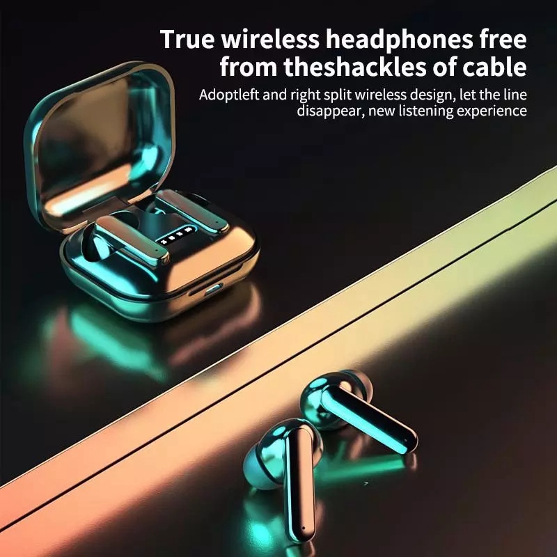 

W21 earphones for games e-sport Bluetooth 5.0 Active Noise Reduction bluetoothe headphones Wireless Touch Stereo Earbuds for iPhone 11 12