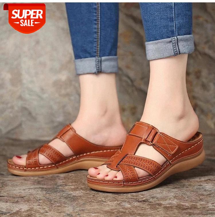 

Sandals Women Shoes Summer Beach Shoes Cutout Fashion Sandals Women Wear-Resistant Wedge Outdoor Chaussure Femme #uV0l, Black