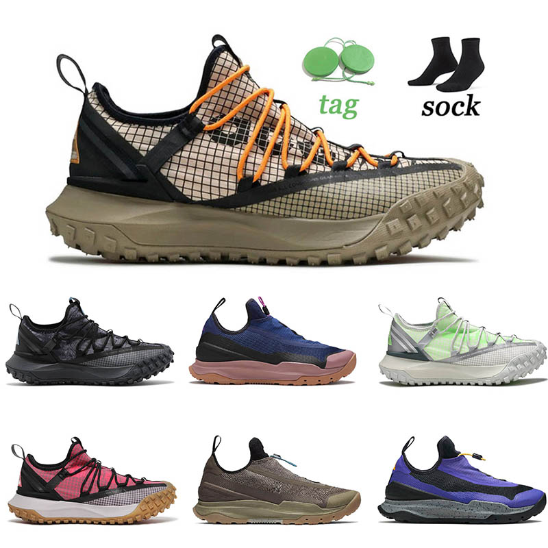 

2022 New Arrival Running Shoes Men ACG Zoomx AO Mountain Fly Low Flash Crimson Green Abyss Black Anthracit Brown Basalt Women Sneakers Trainers Size 12, B10 ao black 36-46