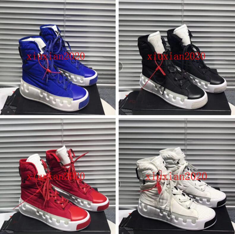 

New 19ss Y-3 Women Mens Fashion Luxury Designer QASA Y3 Kasabaru High White Black Red Y 3 Blue Casual Shoes Size 35-45 kmn03