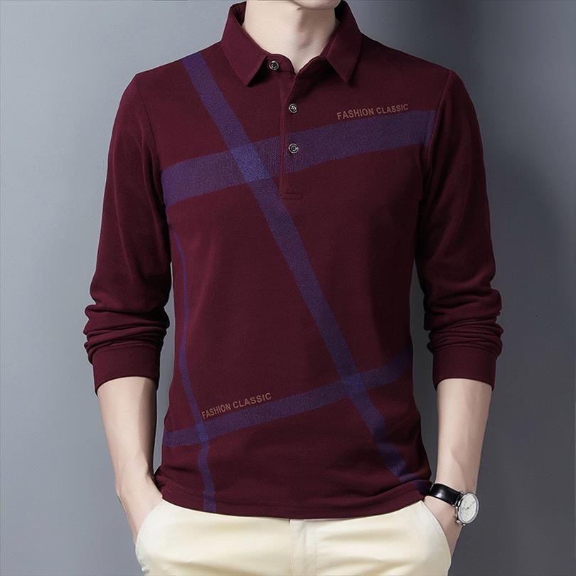 

ymwmhu shirt long sleeve casual men polo winter warm clothes streetwear fashion korean style, White;black