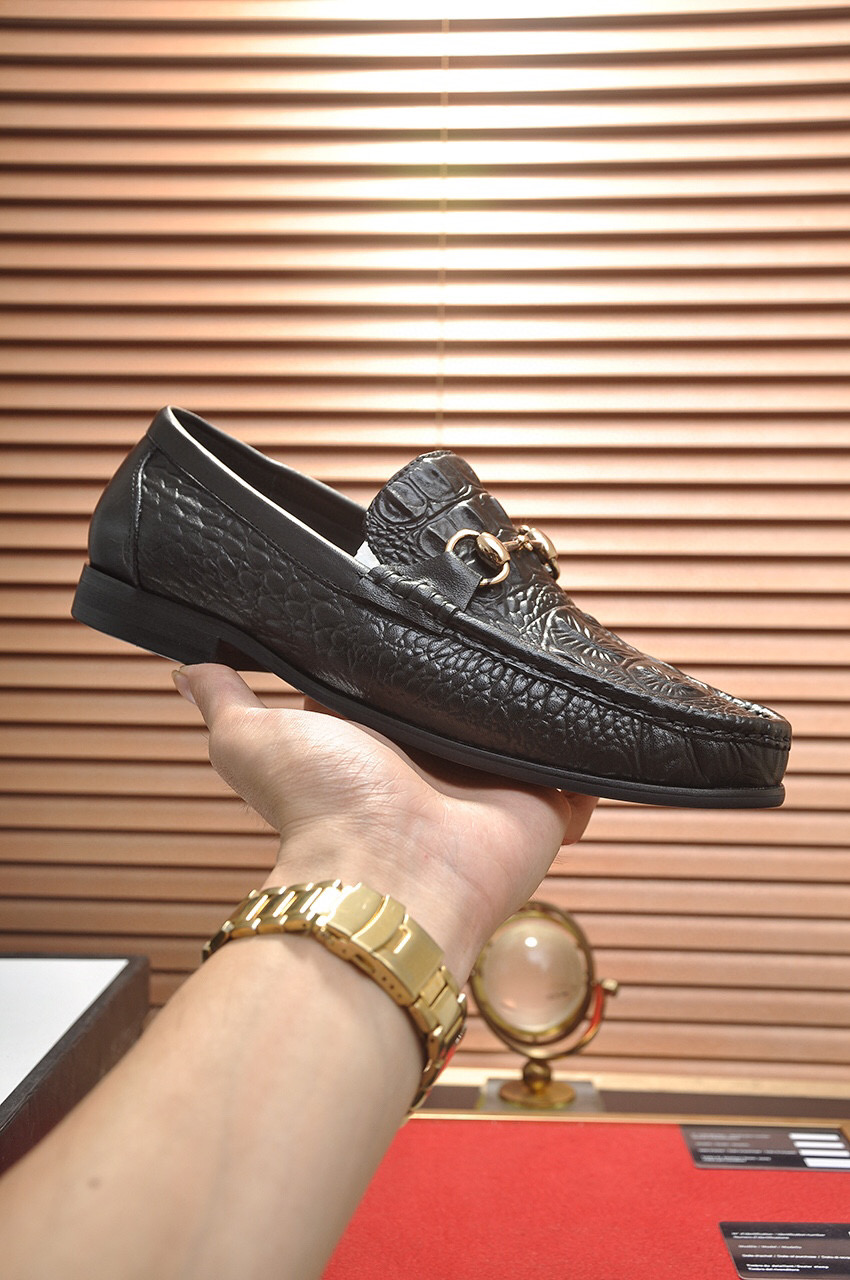 

Winter Fleece Casual Mens Dress Shoes Genuine Leather Crocodile Lace-up Italian Stylist Flat Formal Oxfords Wedding Shoe 38-45, #01