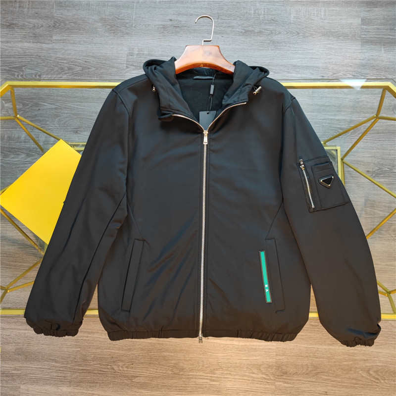 

Stand Collar Mens Designer Jacket Brand Classic Triangle High Quality Men Fashion Windbreaker Long Sleeve Outdoor hoodie coats Jacket, Extra cost