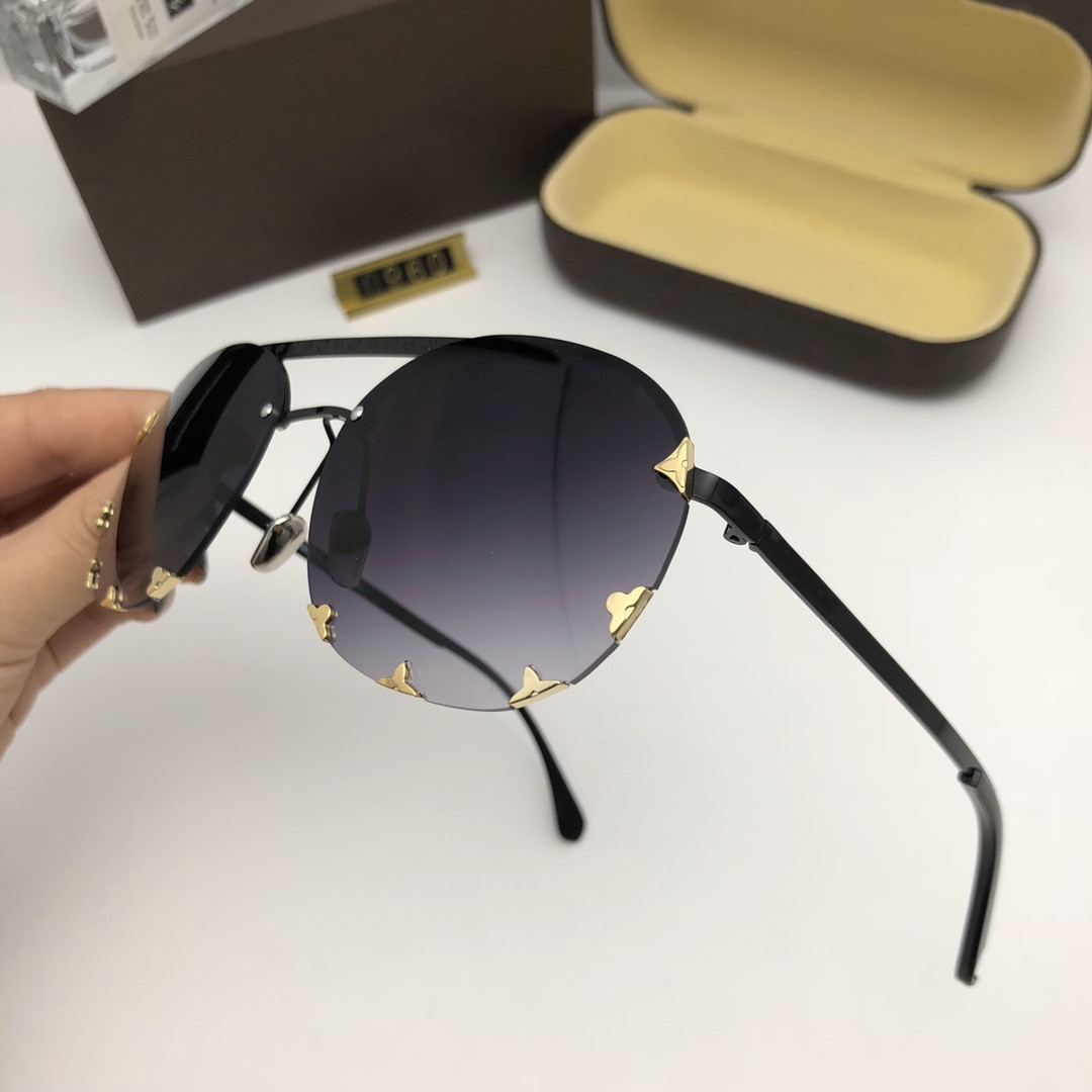 

2022 Brand design 0960 Sunglasses women men designer Good Quality Fashion metal Oversized sun glasses vintage female male UV400 with box