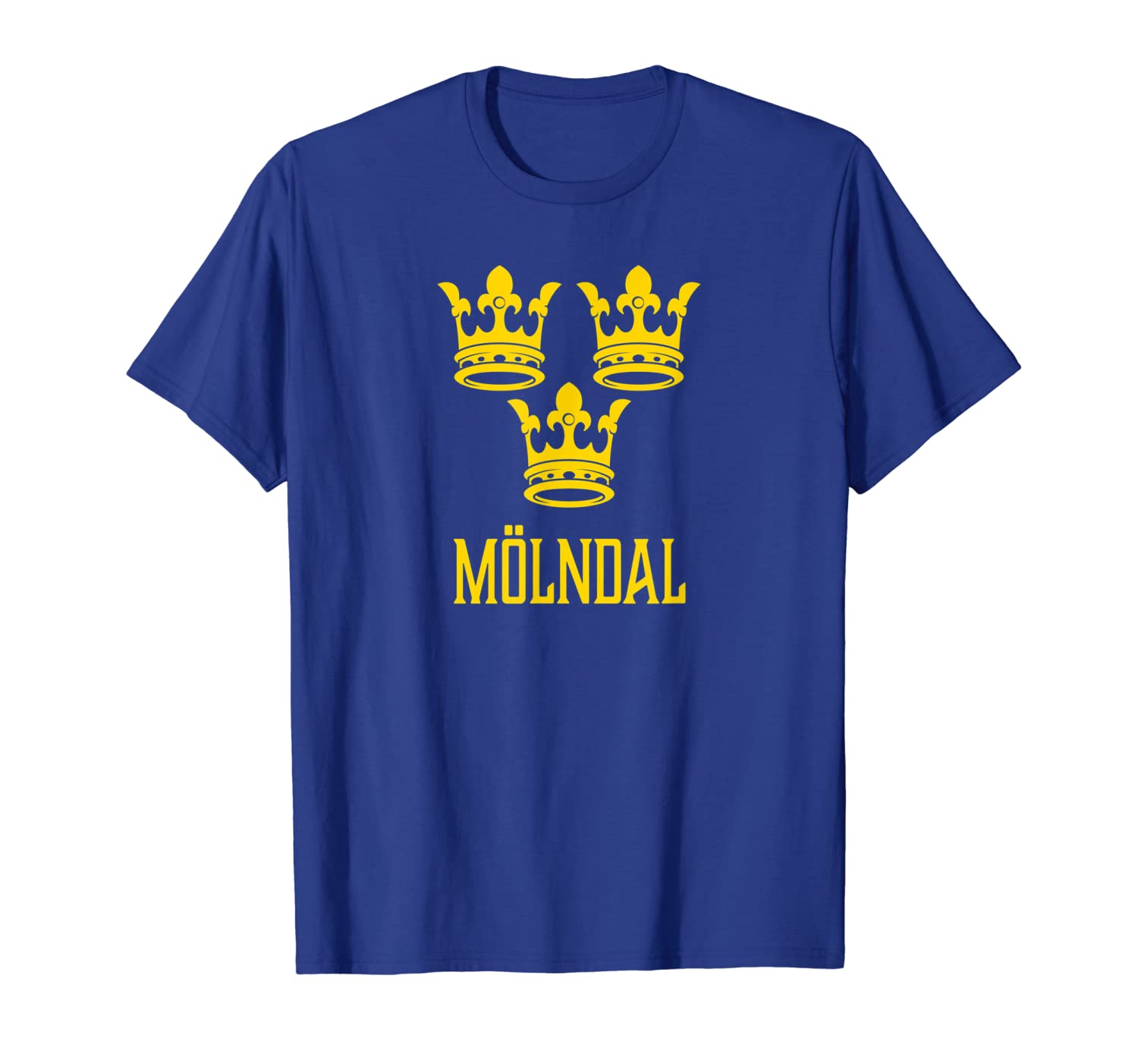 

molndal, sweden - swedish sverige t-shirt, White;black