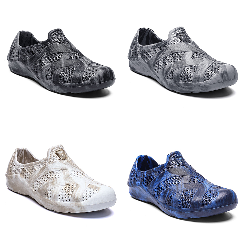 

men water shoes summer beach shoe classic black home outdoor soft work sneaker mens breathable sports trainer
