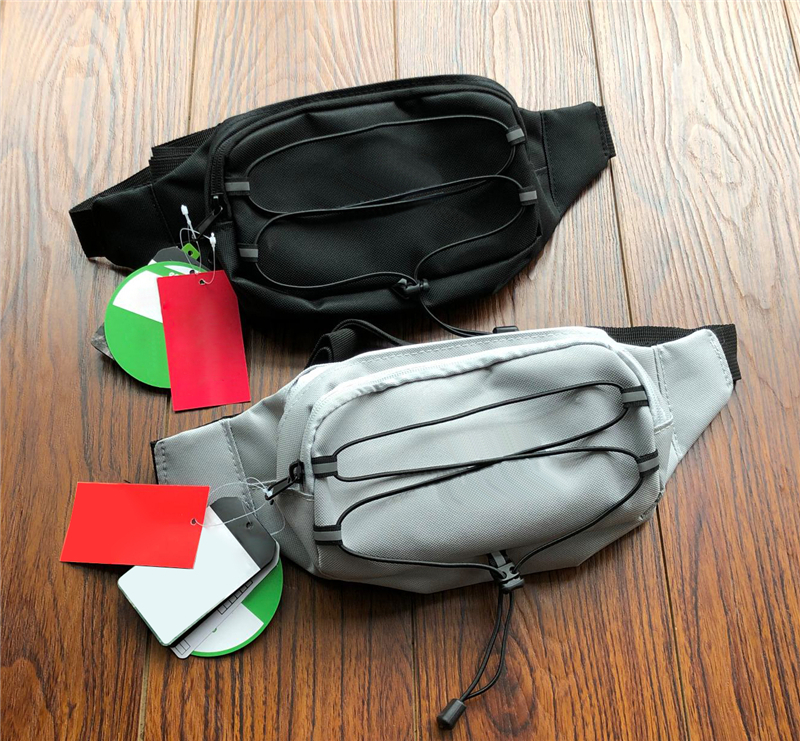 

Unisex Designer Sports Outdoor Waistpacks Mens Chest Waist Bags Crossbody Pack Belt Strap Handbag Shoulder Bag Travel Purse 93837, Black(with retail box)