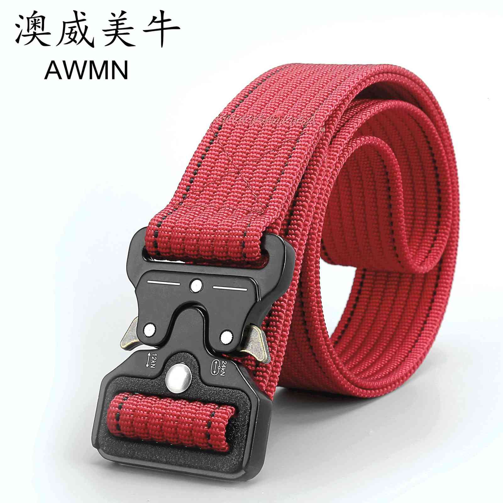 Fashion durable Le feutre de 3,8 cm Tactical Ceinture tactique Ventilateur militaire multifonctionnel Nylon en nylon armé armé COBRA