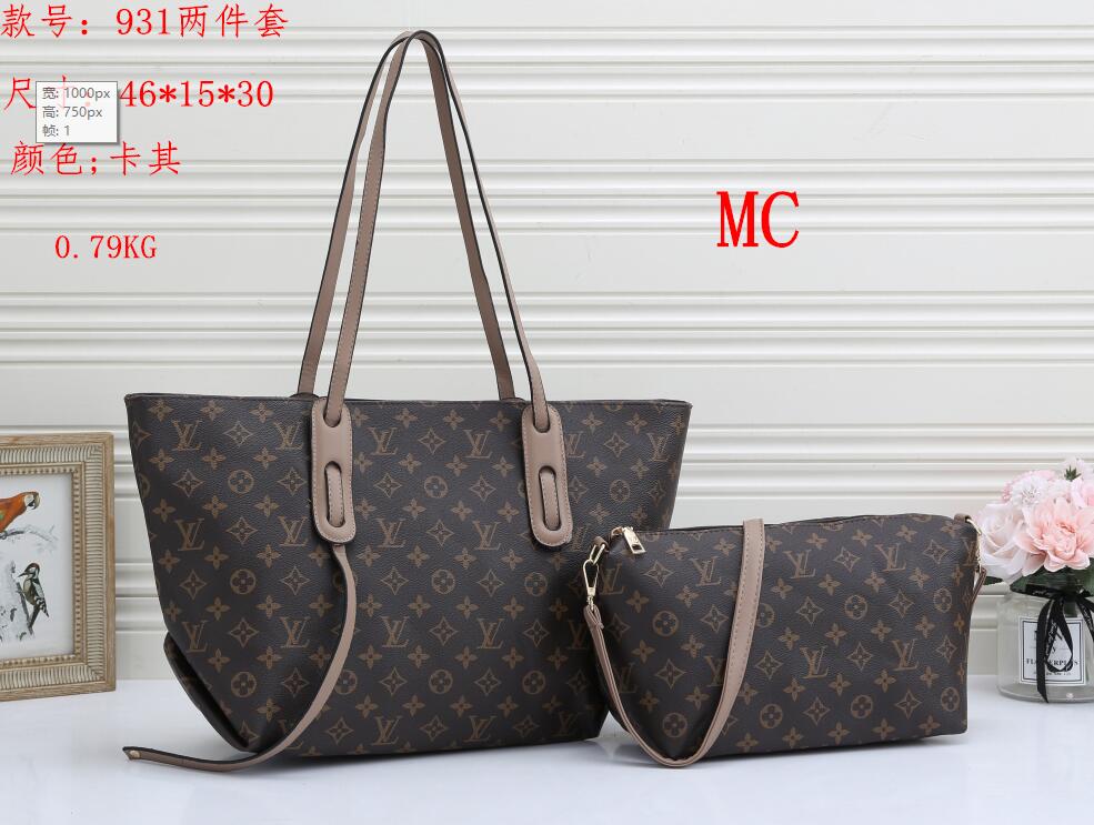 

2021 Luxurys Designer LV LOUIS VITTON Pu Handbags Women Bags Fashion Ladies Set Shoulder Bag women Tote Bags B18