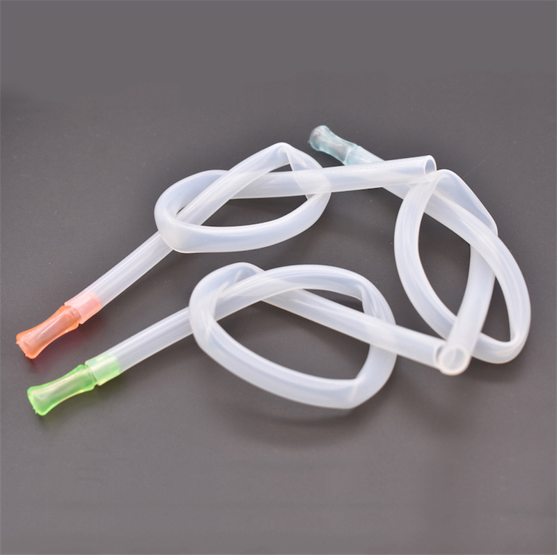 

Wholesale L 50mm 6mm*8mm silicone tube for shisha hookash food grade Silicone hose for Glass Vapor Whip Adapter water oil rig bong