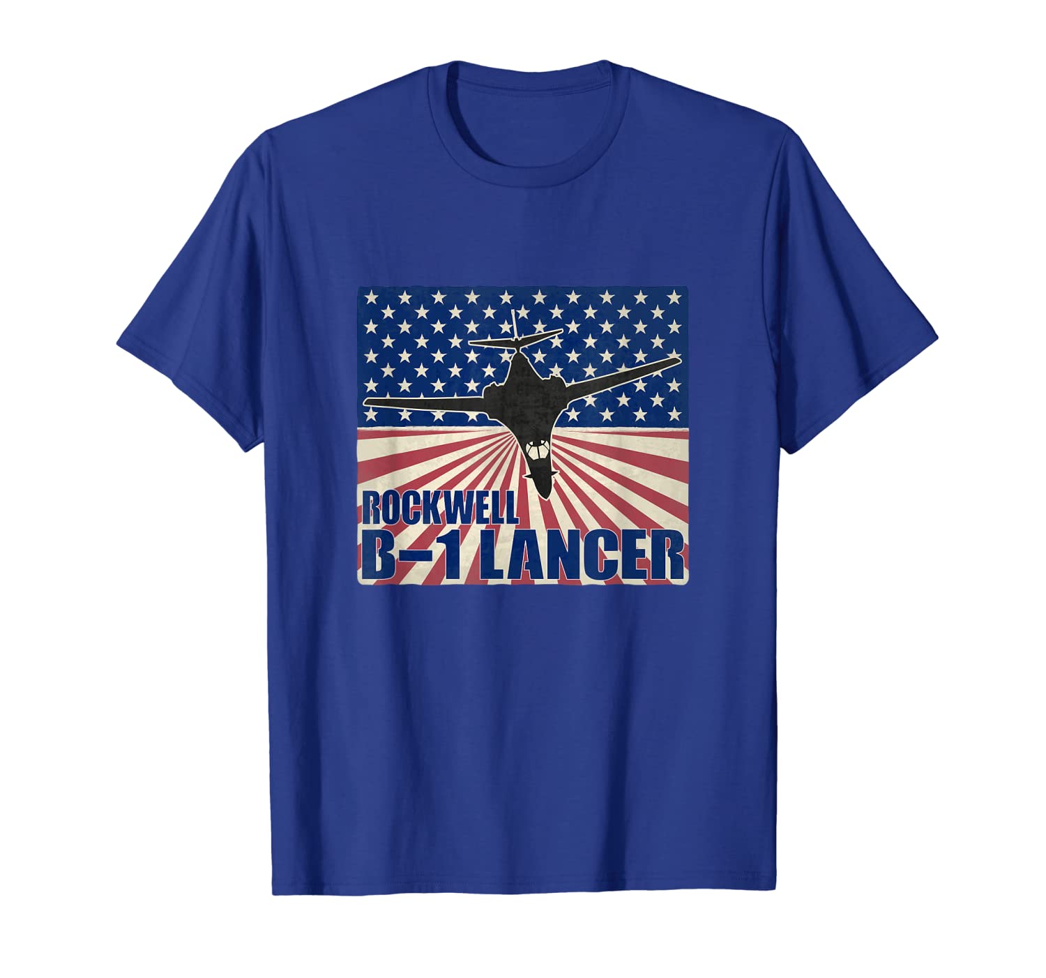 

B1-B Bomber Vintage Military Pilot T-Shirt General Aviation, White;black