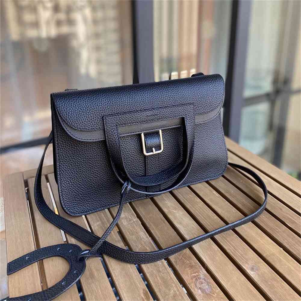 

Women Luxurys Designers Bags 2021 head leather buckle hand Fashion Up To Designer Handbag Handbags Totes Crossbody Bag