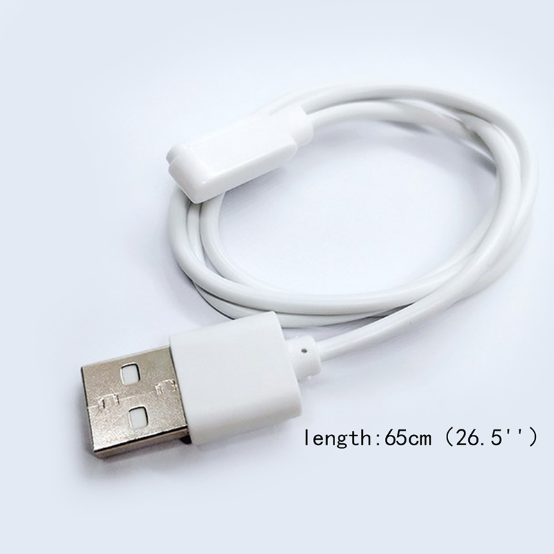 

Universal 4pin 7.62 Space Smart Watch Magnetic Charging Cable USB 2.0 Male To 4 Pin Magnetic Charger Cord Y95 KW18 KW88 KW98 DM, Black
