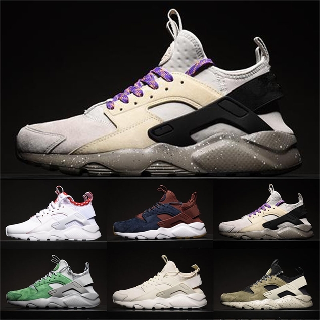 

Mens Huarache Ultra Suede ID Flax Jogging Shoes for Men Huaraches Sports Male Trainers Womens Hurache Sneakers Female Huraches Sneaker