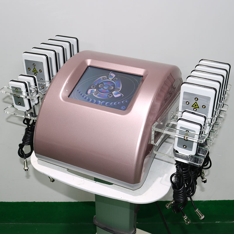 Vente chaude portable 14 pads lipolaser professionnel minceur machine lipo laser perte de graisse 10 largepads 4 smallpad forte énergie puissant