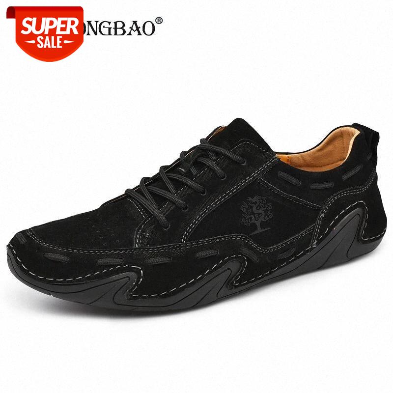 

Men Casual Shoes Leather Fashion Men Sneakers Handmade Breathable Mens Loafers Moccasins Lightweight Boat Shoes Plus Size 38-48 #N48S
