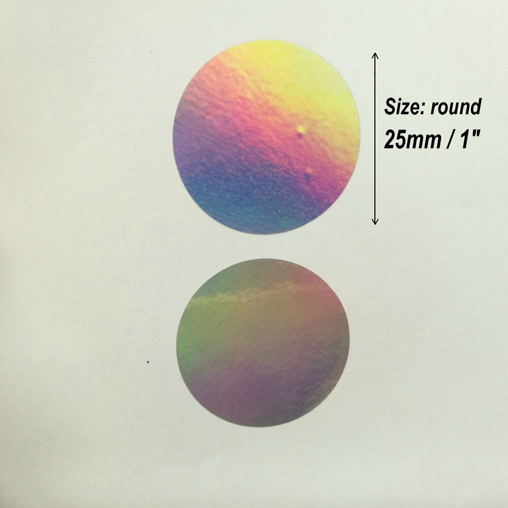 

2000PCS Hologram Sticker 1" Round Security Seal Tamper Proof Warranty Void Label Sticker 25mm