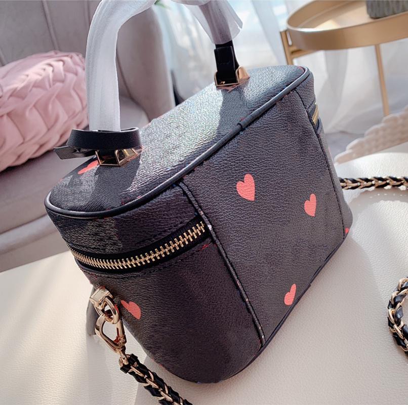 

Makeup Bag Women fashion Make Up Bags Pouch Designer Cosmetic Bages Handbag, Brown