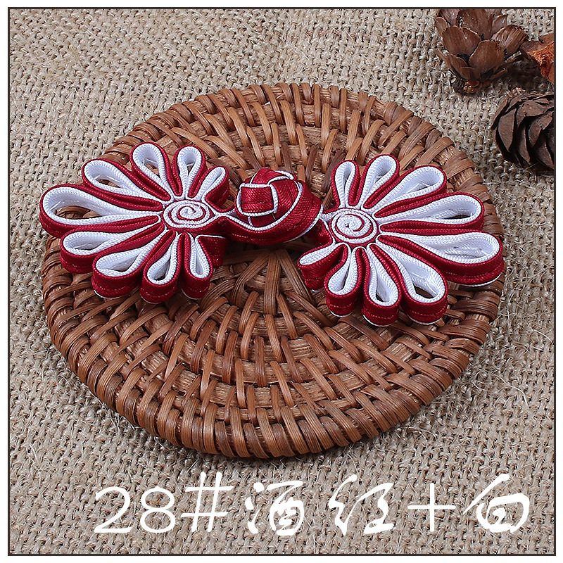 

06 test Fabric and Sewing Transparent color rich storage bag key button