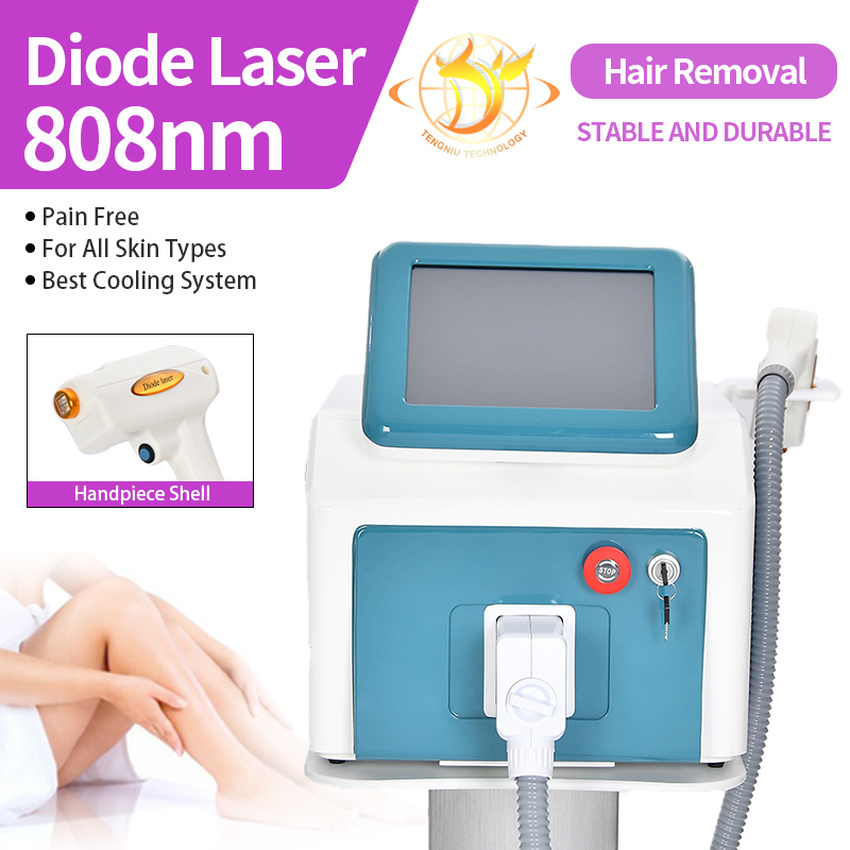 

Real Painless 808nm alexandrite laser hair removal machine perfect way to remove facial hairs