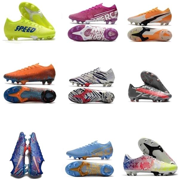 

2020 Mercurial Superfly VII 7 Elite 360 FG Soccer Shoes CR7 SE11 Sancho Neymar Mens chaussure de foot Football Boots SE11 soccer cleats, Color1#