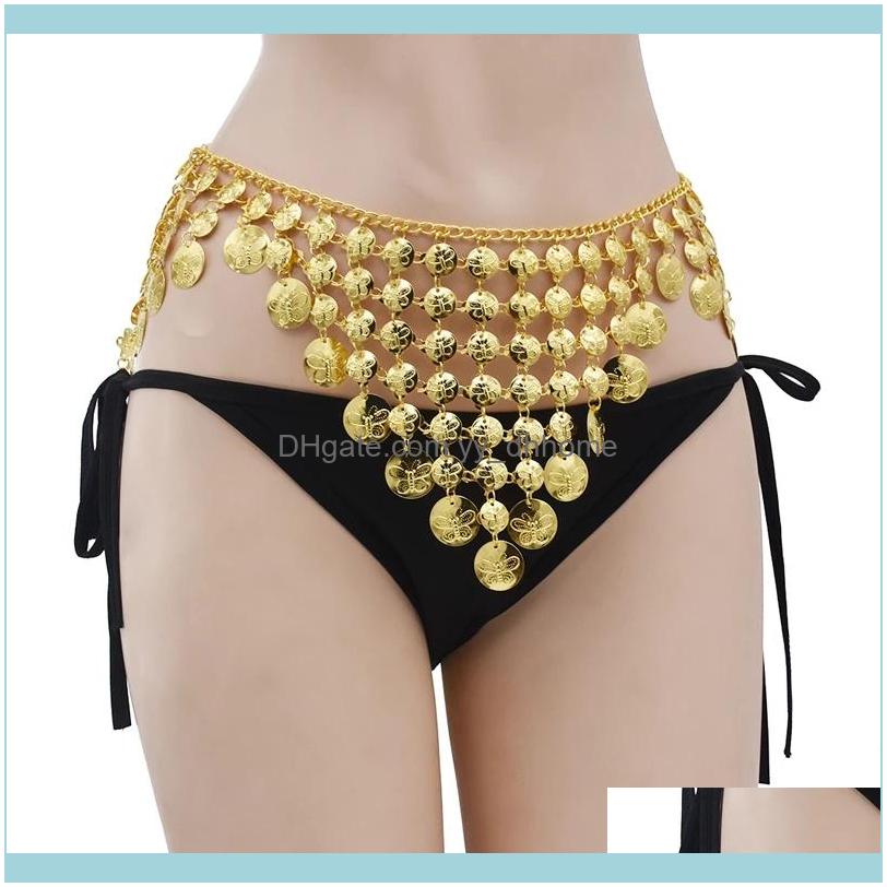 

Earrings Jewelryearrings & Necklace Boho Coin Jewelry Sets Women Valentines Day Gift Alloy Body Chain Bracelet Hairband Party African Jewel, As pic