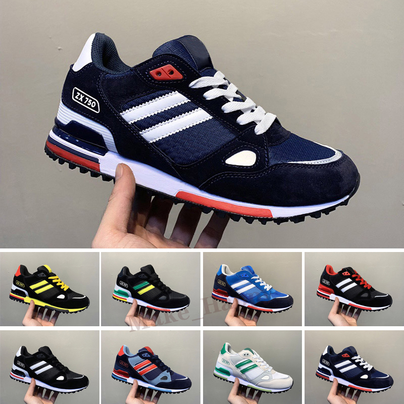 

2021 Wholesale EDITEX ZX750 Sneakers zx 750 for Men and Women Athletic Breathable run Shoes Free Shipping Size 36-44, Color 1