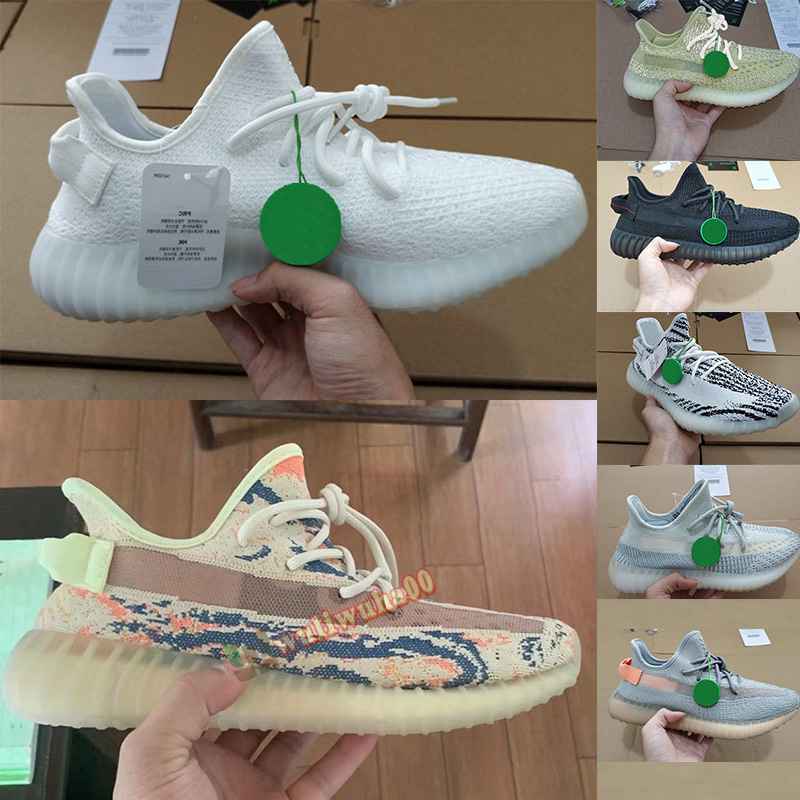 

yeezy boost 350 v2 running shoes kanye west newest mono pack ice clay cinder ash blue pearl stone yeezys sneakers size 36-48 with box top qu, 27-black red