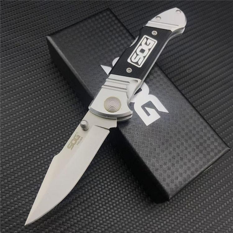 

Newest SOG.FF3002 Folding Knife Pocket Camping Survival Xmas knifes gift Cold steel knives