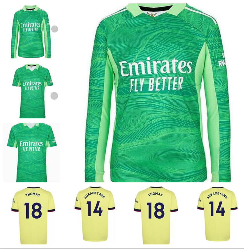 

Arsen Gunners Thomas soccer jerseys goalkeeper LENO Gabriel PEPE SAKA NICOLAS TIERNEY WILLIAN MAITLAND-NILES 2021 2022 football shirts CEBALLOS RUNARSSON RYAN, 21/22