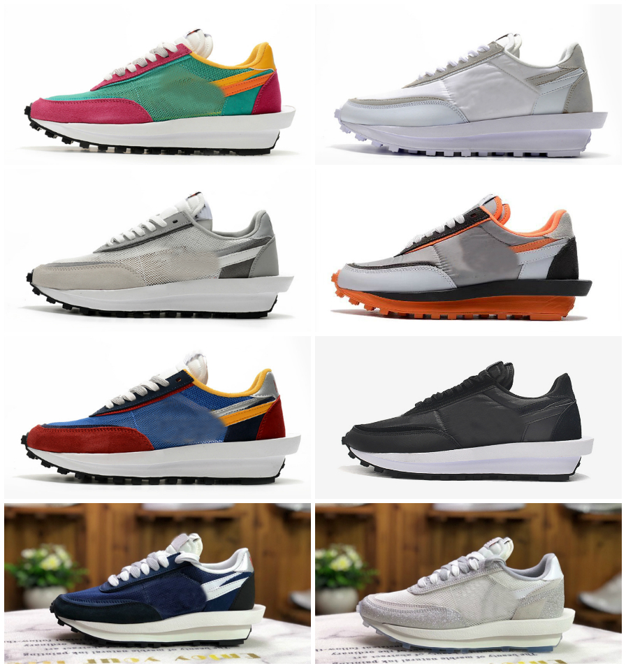 

2021 Mens Running Sports Shoes Fashion LDV Waffle Women UNDERCOVER Cheap Waffle Racer Black White Tripe Daybreak Trainers Varsity SNEAKERS