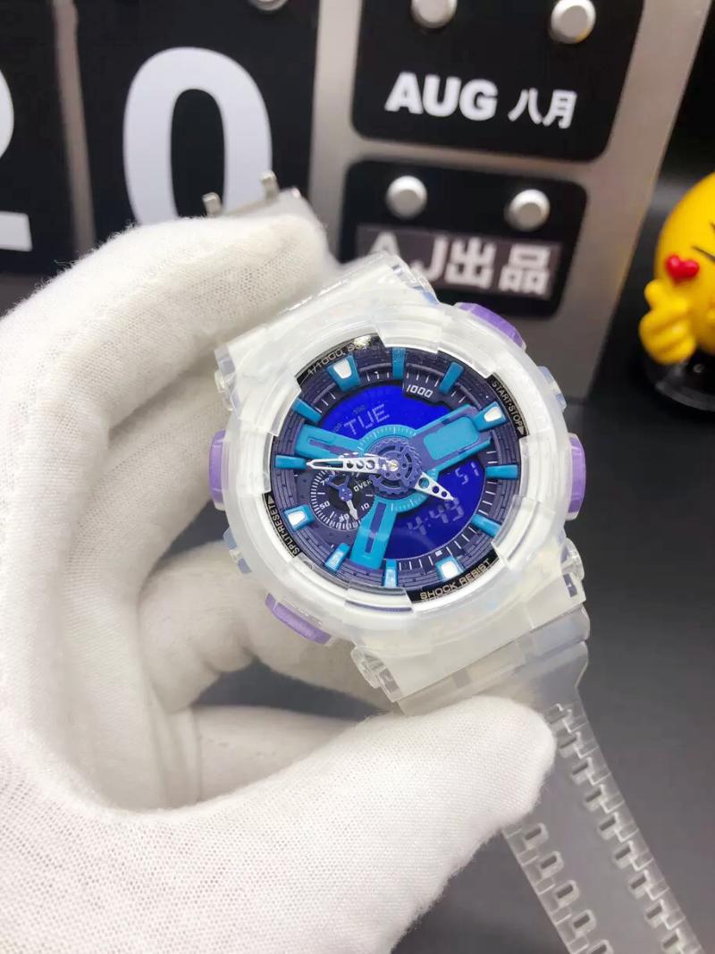 

Wristwatches Sports Quartz Digital Men's 110 Watch LED Dual Display Automatic Light Waterproof World Time Large Dial