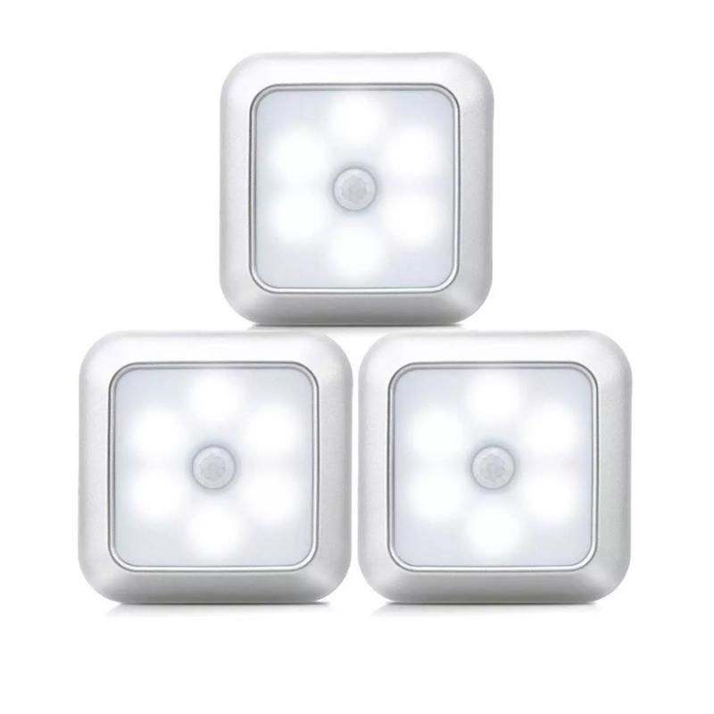 

Night Lights Motion Sensor LED Closet Wireless For Stair Step Hallway Garage Entrance Battery Powered Smart Light