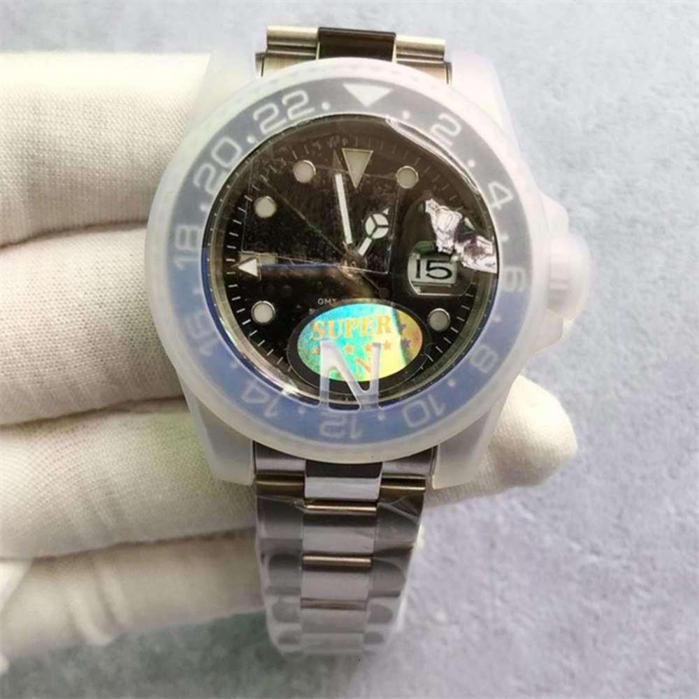 

New Mechanical Automatic Watch Top V3 Version Mens Watches 50M Waterproof ETA 2813 Sapphire Ceramic Bezel Stainless Steel Solid Clasp yoomi, Box
