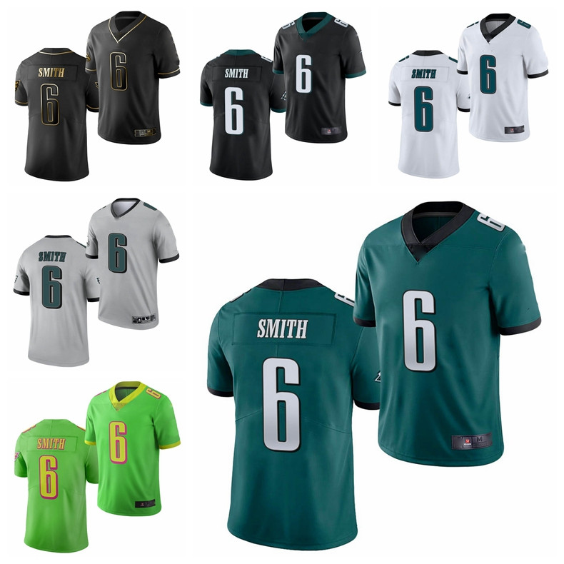 

PhiladelphiaEaglesMen Women Youth Football DeVonta Smith 6 2021 Draft Vapor Limited Jersey for Green Black White, Black;red