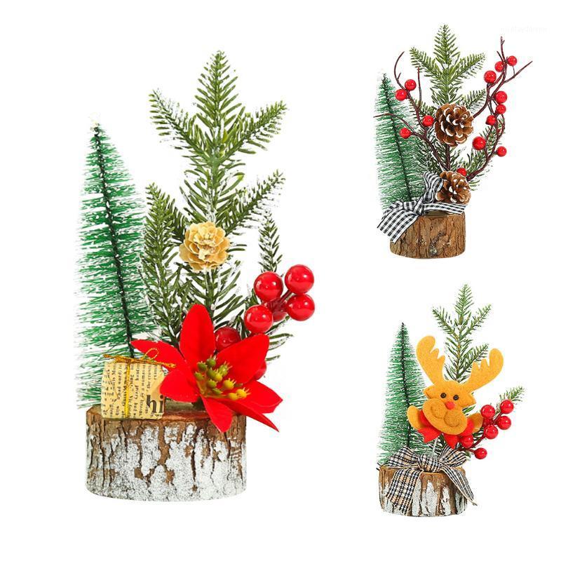 

Christmas Decorations Desktop Mini Tree Decor Home Office Table Top Ornament Holiday Decoration
