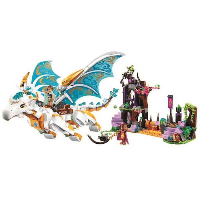 

Bela Fairy Elves Series The Ninja Dragon Adventure Rescue Operation Building Blocks Kids Toys Compatible Friends Girls Toys G1204