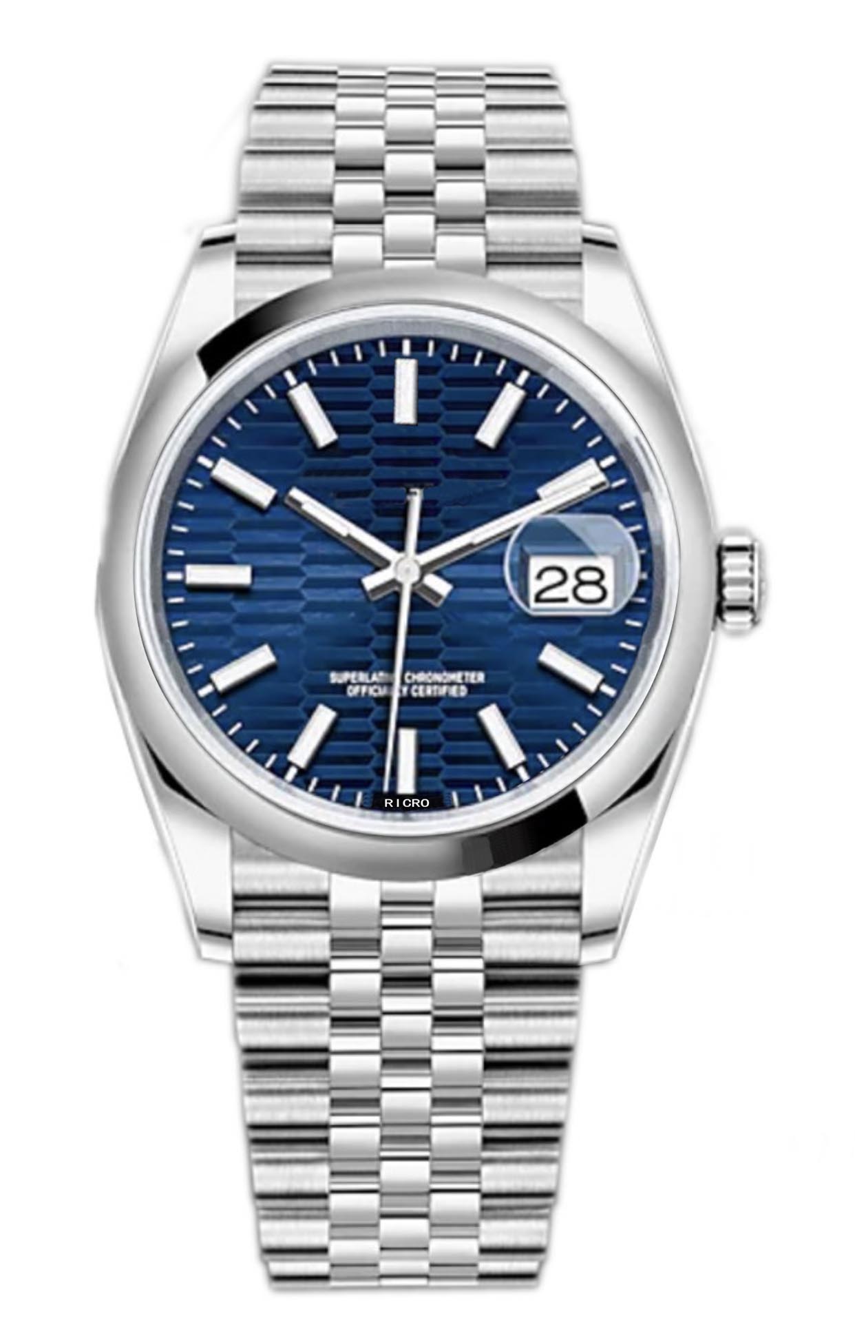 

Men's watch, master design, stainless steel case, mechanical movement, automatic calendar, sapphire glass, folding buckle, classic shape, blue dial, beautiful and perfect, Custom payment