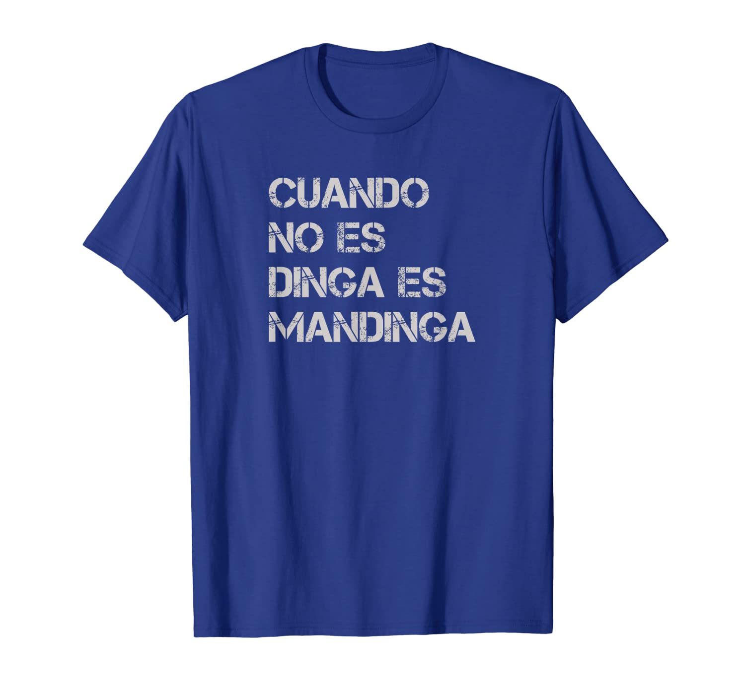 

Funny Puerto Rico Saying - Cuando no es dinga es mandinga, White;black