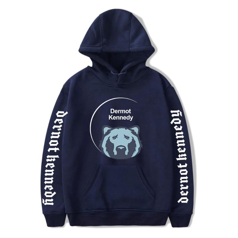 

Men's Hoodies & Sweatshirts Dermot Kennedy Hoodie Loose Printed Casual Sweatshirt Unisex Hip Hop Streetwear Harajuku Pullover AutumnWinter, Black