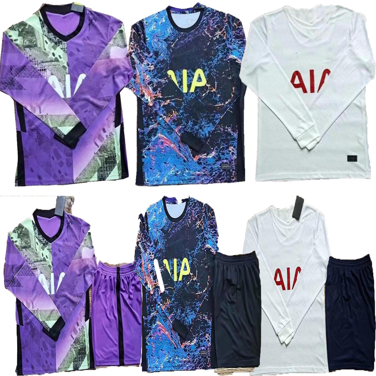 

long sleeve 21 22 DELE SON TOTTENHAM ROMERO KANE soccer jerseys home away 3th sets HOJBJERG BERGWIJN LO CELSO SPURS 2021 2022 football shirt uniforms EMERSON